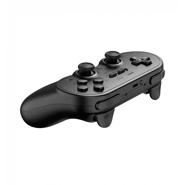 Геймпад 8BitDo: Pro 2 Bluetooth Gamepad - Black (PC/Steam Deck/Switch/Android/Apple)