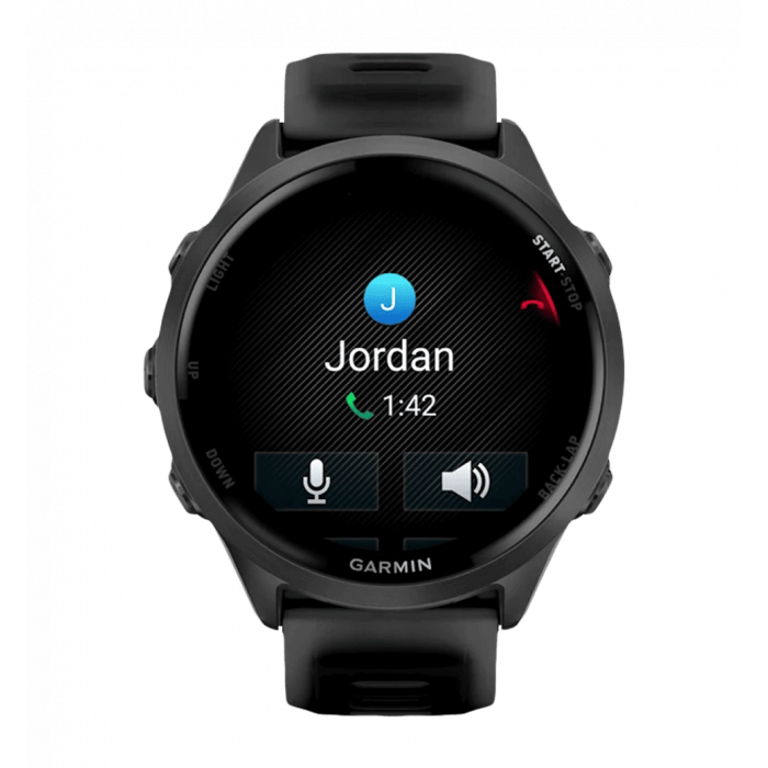 Спортивний годинник Garmin Forerunner 570  47mm Slate Grey Aluminium with Translucent Black/Black Band (010-02971-00)