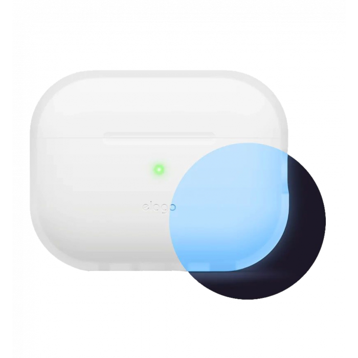 Чохол Elago Silicone Basic Case Nightglow Blue for Airpods Pro 2nd Gen (EAPP2SC-BA-LUBL)