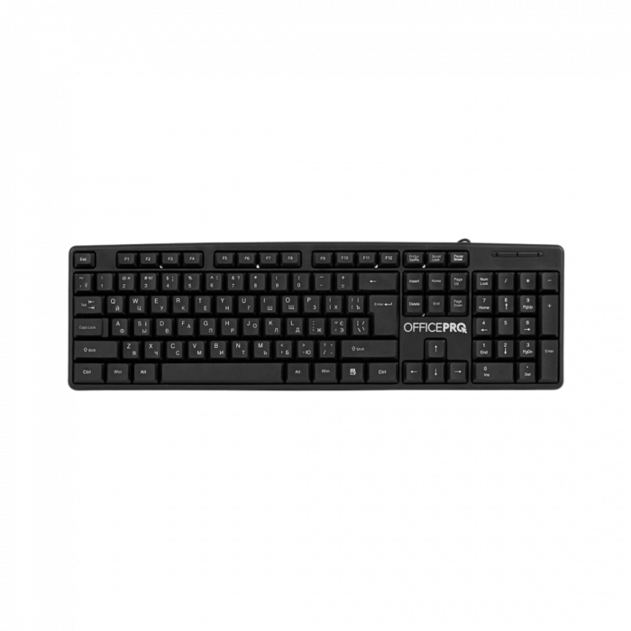 Клавіатура проводна Officepro (SK166)