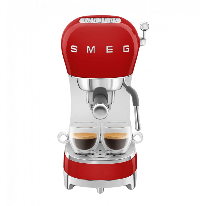 Рожковая кофеварка эспрессо SMEG ECF02RDEU