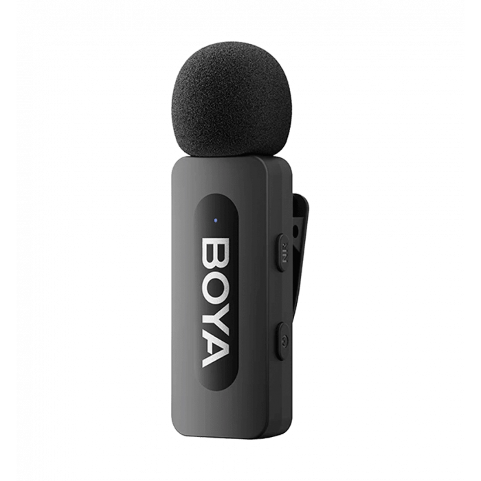 Бездротовий петличний мікрофон BOYA BY-V1 Lightning Black