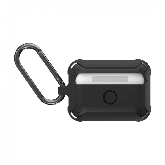 Чохол Switcheasy Guardian Rugged Anti-Lost Protective Case For AirPods Pro 1/2 Black (SAPAP2091BK22)