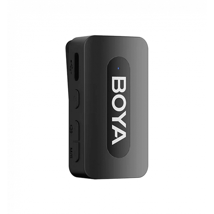 Бездротовий петличний мікрофон BOYA BY-V35 TRS for camera Black