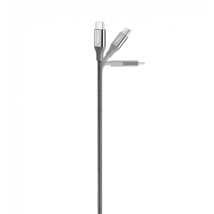 Кабель Ttec Alumi Cable 65W Type-С- Type-С 2м Space Gray (2DK51UG)