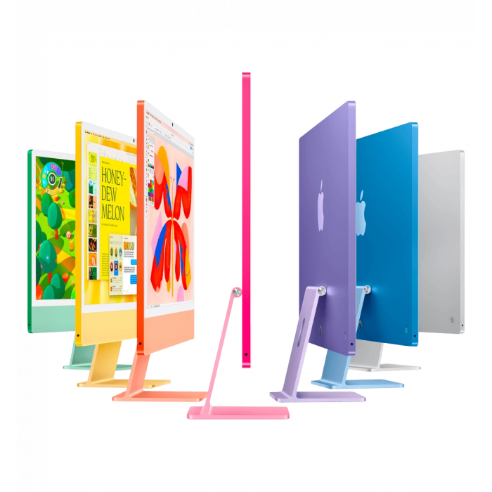 iMac 24" Retina 4.5K Apple M4/8CPU/8GPU/16GB/256GB SSD/Pink 2024 (MWUG3)
