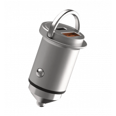 АЗП Proove Viraty Car Charger 45W (QC+PD) Type-C + USB (silver)