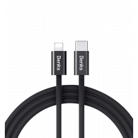 Cable Banks D46 Type-C to Lighting Black 1m (27W)