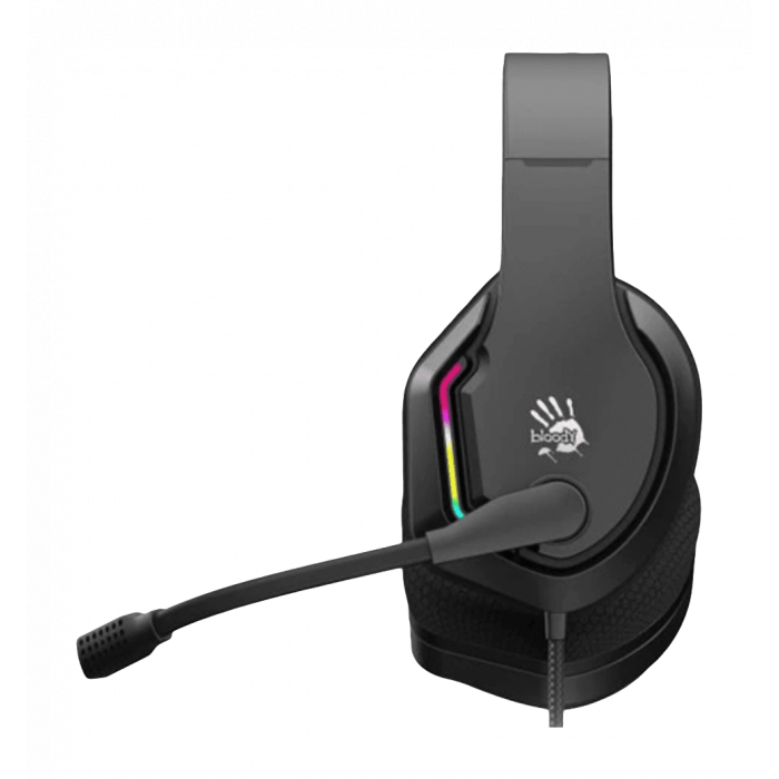 Gaming headset Bloody G260 with backlight, USB, color black