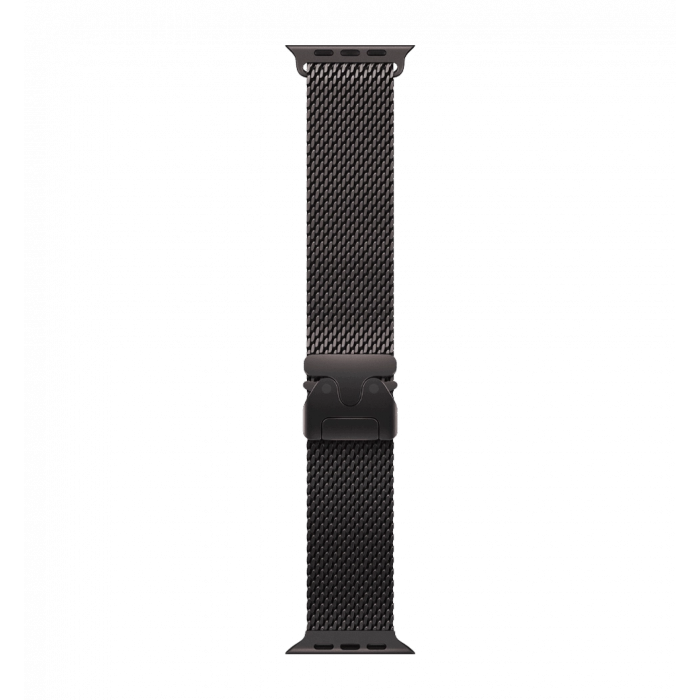 Apple Watch Ultra 2 49mm GPS + LTE Black Titanium Case with Black Titanium Milanese Loop Small (2024) (MX4W3)