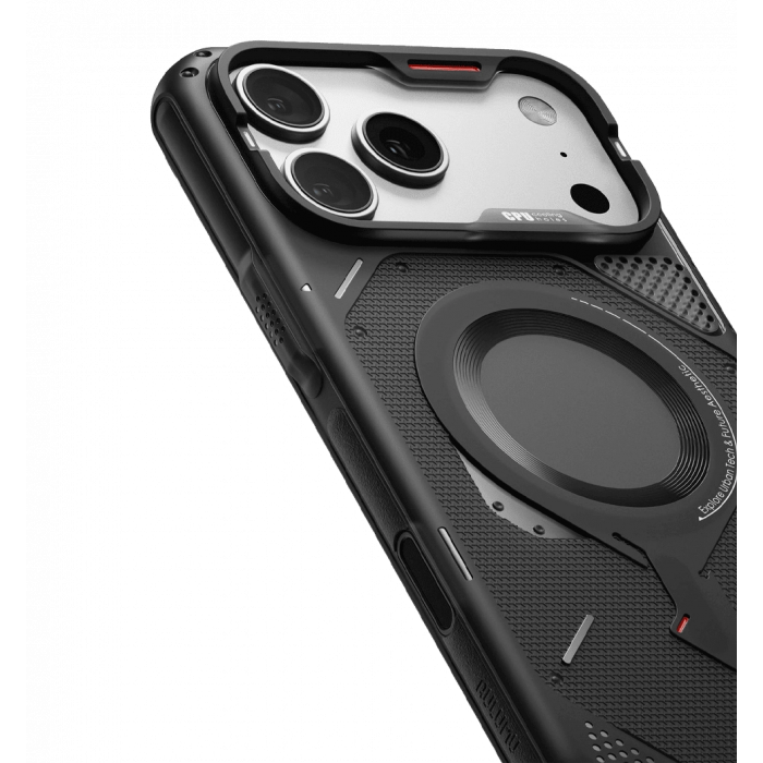 Чохол AULUMU A17 Rugged case Rugged Case only for iPhone 17 Pro Max translucent gray