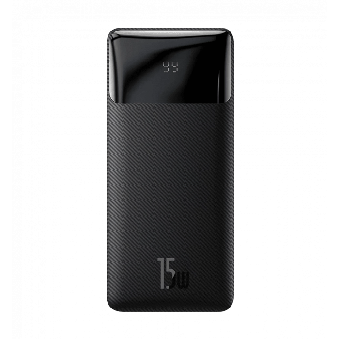 Доп батерея Baseus Bipow Digital Display 15W 20000mAh Black (PPDML-J01)