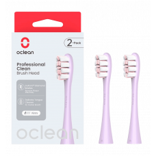 Насадка для зубної електрощітки Oclean P1C13 P02 Professional Clean Brush Head Purple (2 шт) (6970810554151)