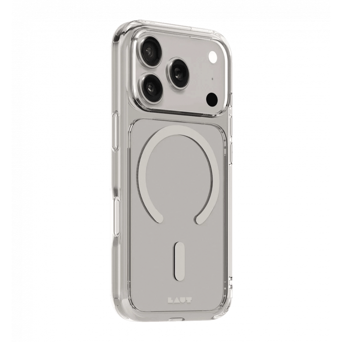 Чохол-накладка LAUT CRYSTAL FLURO for iPhone 17 Pro MagSafe Grey (L_IP25B_CF_GY)
