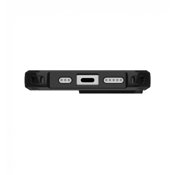 Чохол UAG для iPhone 17, Pathfinder Clear MagSafe, Ash/Black
