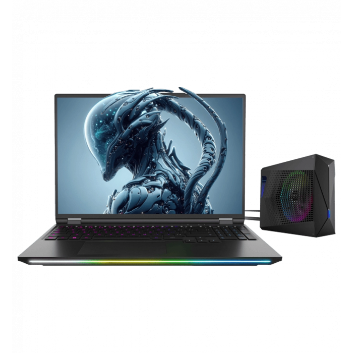 Ноутбук 16" Dream Machines (RX5090-16UA27) WQXGA, Intel U9-275HX, 32GB, F2TB, NVD5090-24, DOS, чорний