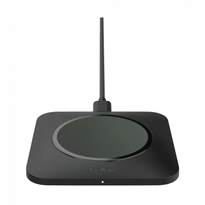 Зарядний пристрій бездротовий Belkin 15Вт Pad Easy Align, чорний