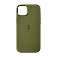 Cover Silicon Case I'm Ukraine iPhone 14 Plus Pinery Green