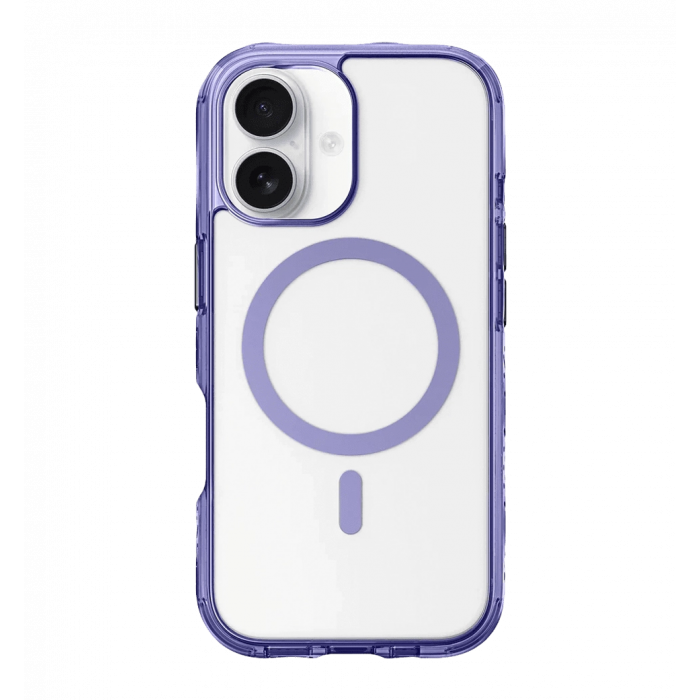 Чохол-накладка LAUT CRYSTAL MATTER X case for iPhone 17 - Purple Crystal (L_IP25A_CMX_PU)