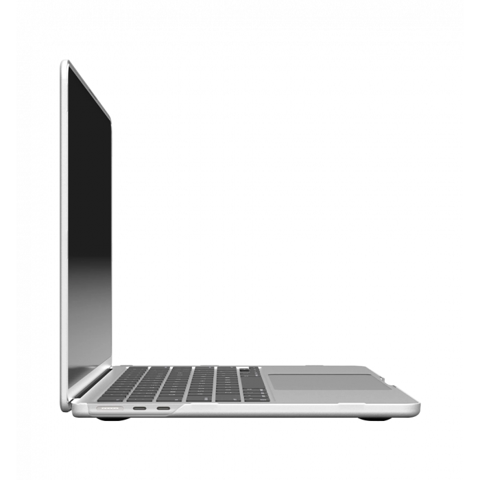 Чохол-накладка Moshi Ultra Slim Case iGlaze Stealth Clear for MacBook Air 13.6" M2 (99MO071911)