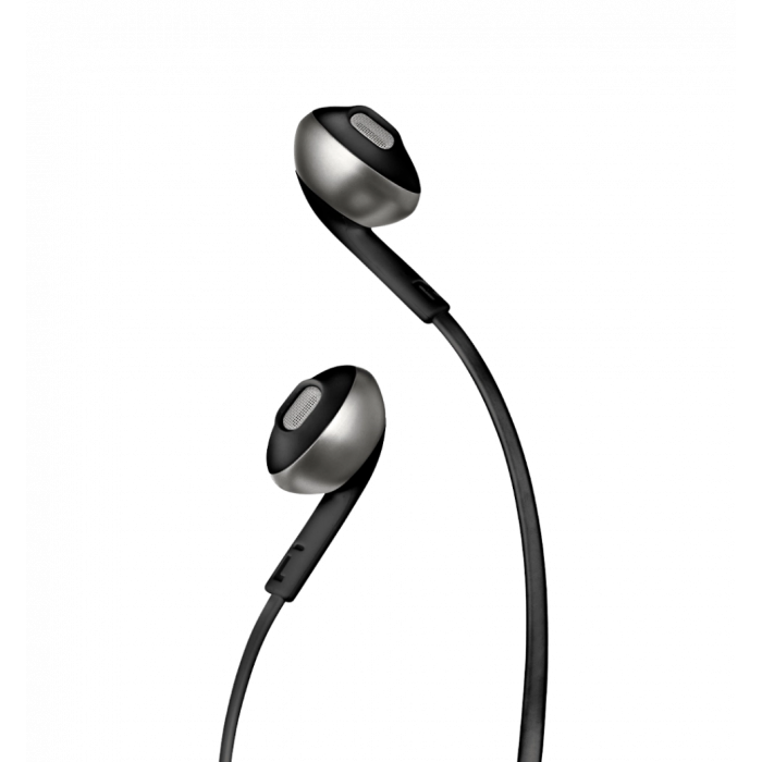 Навушники з мікрофоном JBL T205 Black (JBLT205BLK)