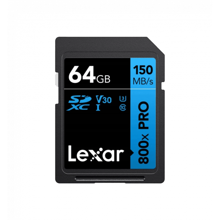 Карта пам’яті SDXC LEXAR 64GB UHS-I (LSD0800P064G-BNNNG)