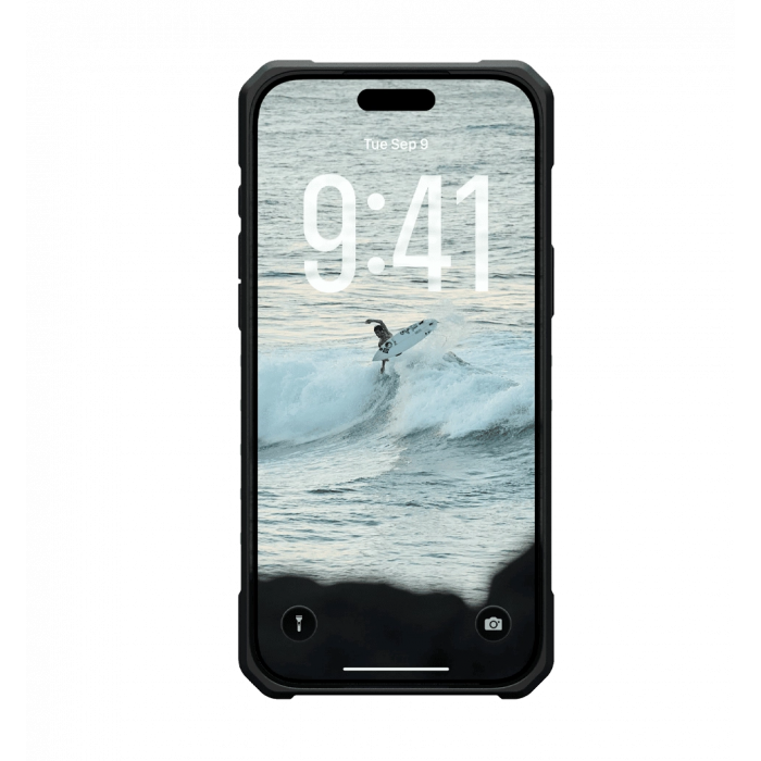 Чохол UAG для iPhone 17 Pro Max, Pathfinder Clear MagSafe, Ash/Black