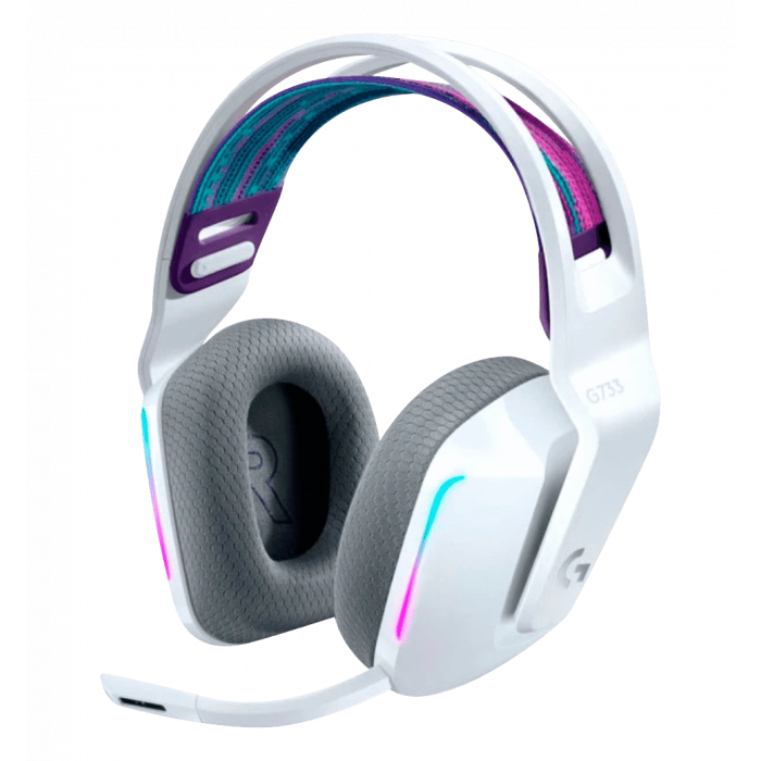 LOGITECH G733 LIGHTSPEED Wireless RGB Gaming Headset - White