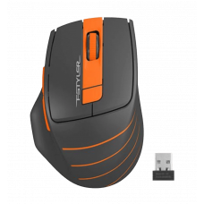 Миша бездротова A4Tech Fstyler FG30S (Orange), безшумна, USB, колір чорний+помаранчевий
