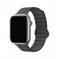Strap Blueo Magnetic Silicone Watch Band 42/44/45/49 mm Black (BL005BLK)