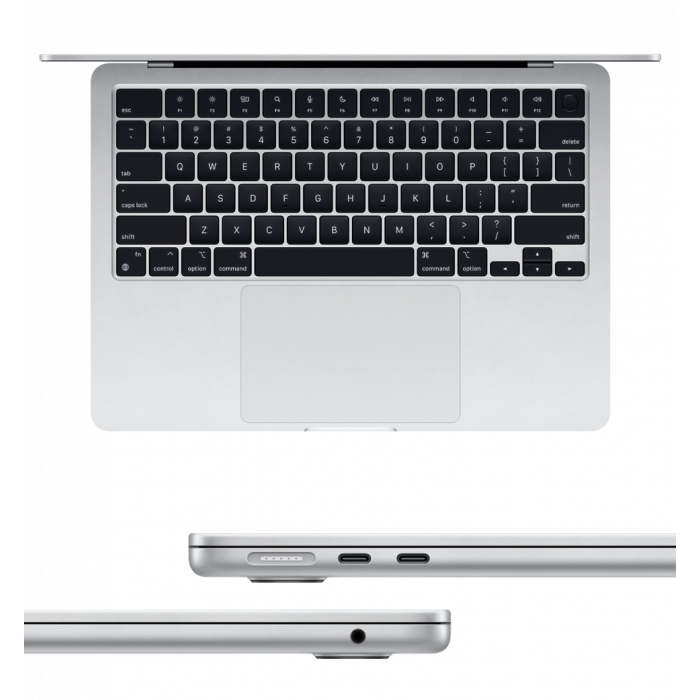 MacBook Air 13" Apple M3/8CPU/10GPU/16GB/512GB SSD/Silver (MXCT3)