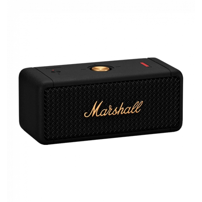 Portable speakers Marshall Emberton Black and Brass (1005696)