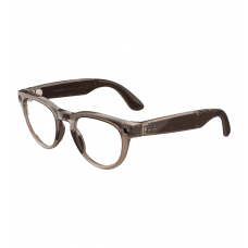 Смарт-окуляри Ray-Ban Meta Headliner Shiny Warm Stone Frame Clear/Clear Lenses (RW4009 6705ZX 50-23)