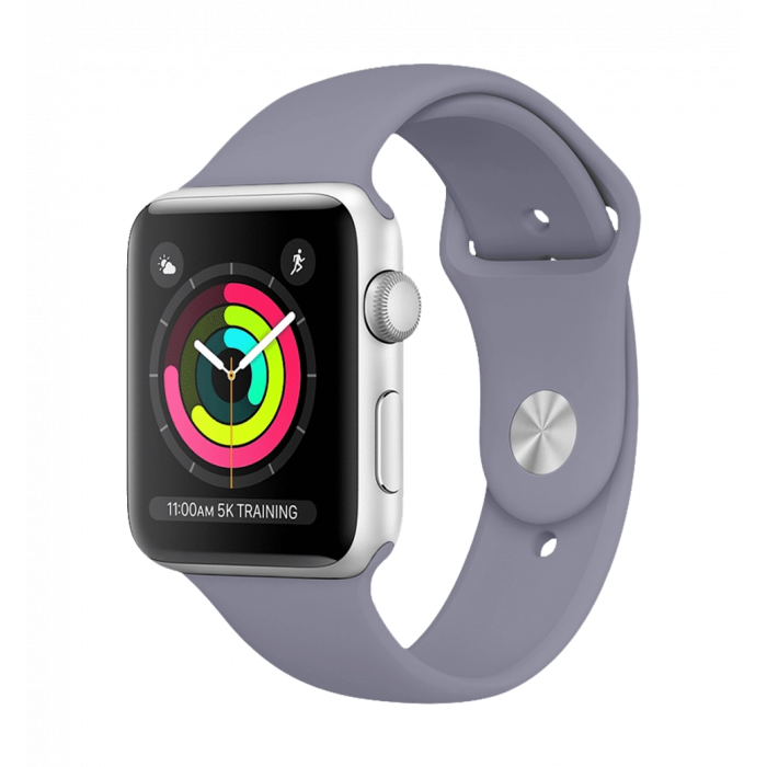 Strap Silicone Copy 38/40/41mm Lavender Gray