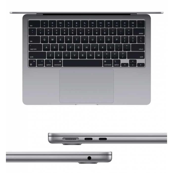 MacBook Air 13" Apple M3/8CPU/8GPU/8GB/256GB SSD/Space Gray (MRXN3)