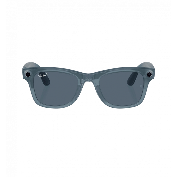 Smart glasses Ray-Ban Meta Wayfarer Matte Jeans/Dusty Blue size L (RW4006 67552V 50-22)
