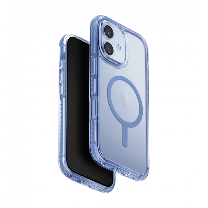 Чохол UNIQ Combat iPhone 17 Magclick Charging синій UNIQ-IP6.3(2025)- COMMMBLU 8886463694084
