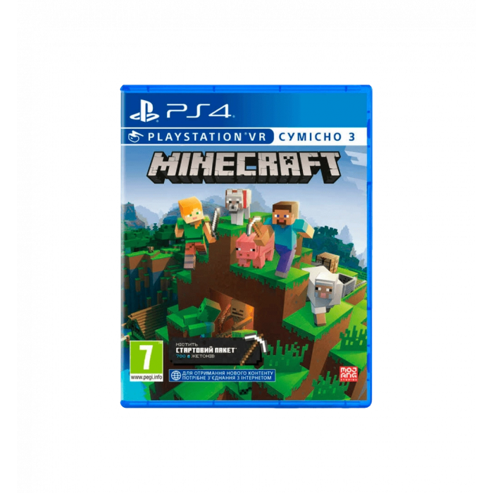 Гра консольна PS4 Minecraft, BD диск