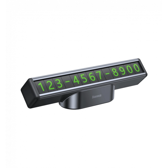 Паркувальна Карта Baseus Square Bar black