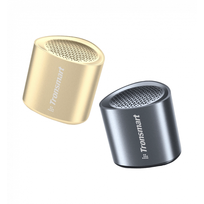 Portable acoustics Tronsmart Nimo Mini Speaker Polar Black + Nimo Mini Speaker Gold