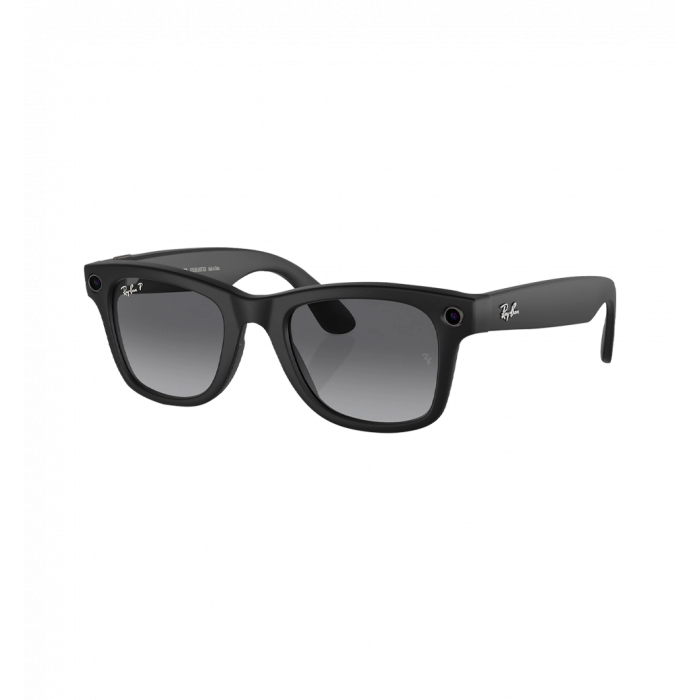 Smart glasses Ray-Ban Meta Wayfarer Matte Black/Graphite size M (RW4006 601ST3 50-22)