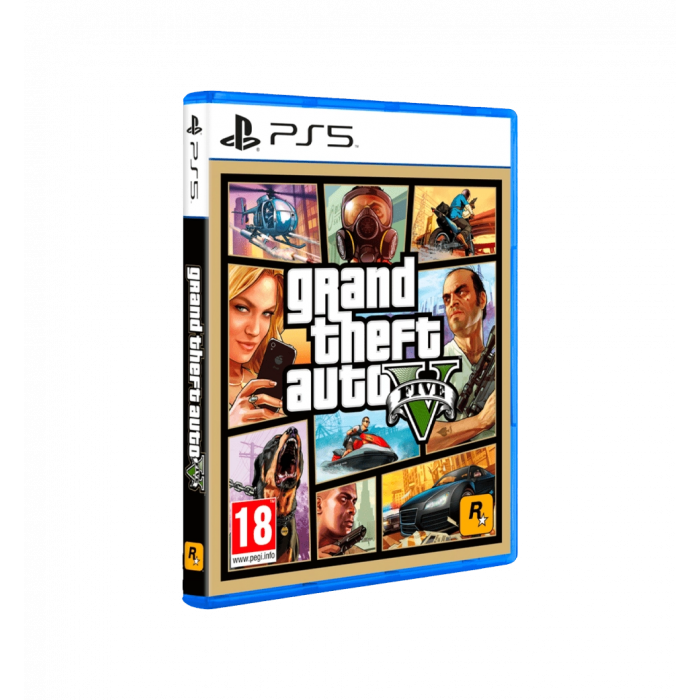 Гра консольна PS5 Grand Theft Auto V, BD диск