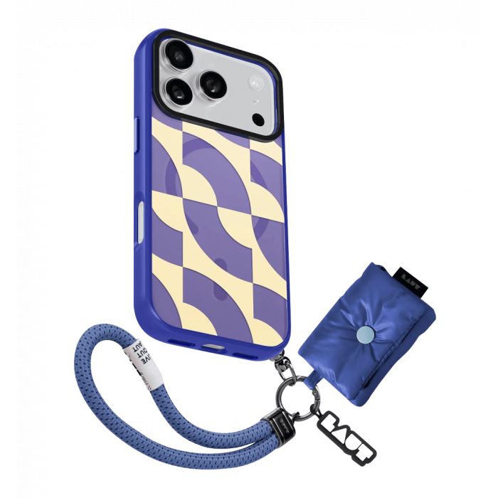 Чохол-накладка LAUT KEYKO POP for iPhone 17 Pro Max MagSafe Blue (L_IP25D_KP_BL)