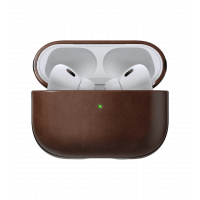 Case Nomad Modern Leather Rustic Brown Horween for Airpods Pro 2nd Gen (NM01997085)