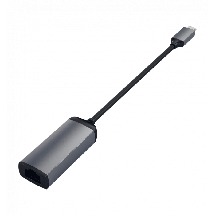 Перехідник Satechi Type-C Ethernet Adapter Space Grey (ST-TCENM)