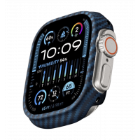 Cover Pitaka Air Case Black/Blue for Apple Watch Ultra 2/Ultra 49mm (KW2302A)