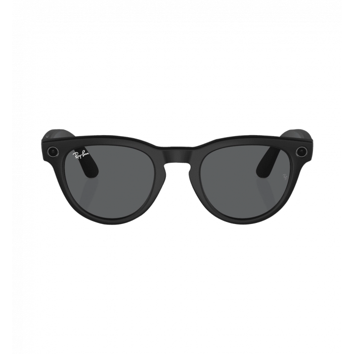 Смарт-окуляри Ray-Ban Meta Headliner Matte Black/Charcoal Black with blue-violet light filter (RW4009 601S87 50-23)