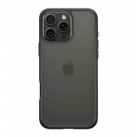 Spigen case for iPhone 16 Pro, Ultra Hybrid, Matte Black (ACS08125)