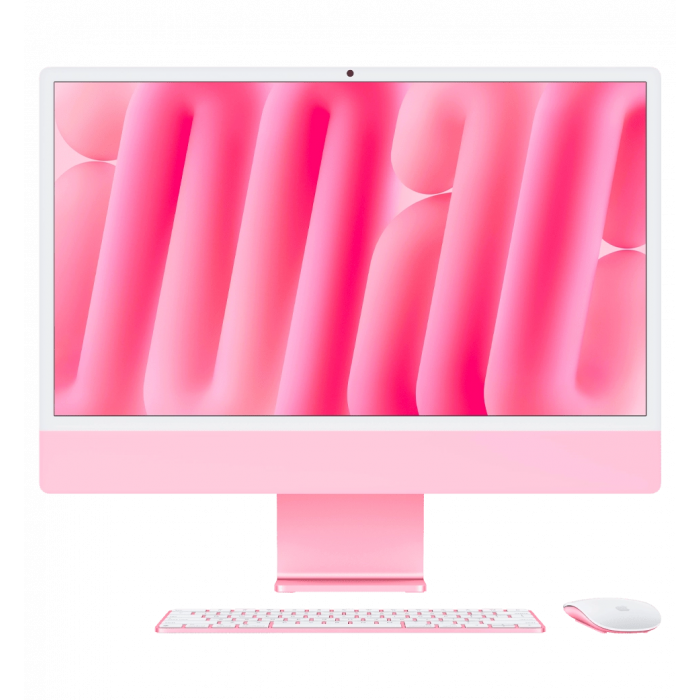 iMac 24" Retina 4.5K Apple M4/10CPU/10GPU/16GB/256GB SSD/Pink 2024 (MWV43)