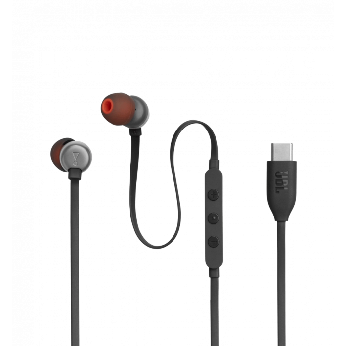 Headphones with microphone JBL Tune 310C Black (JBLT310CBLK)
